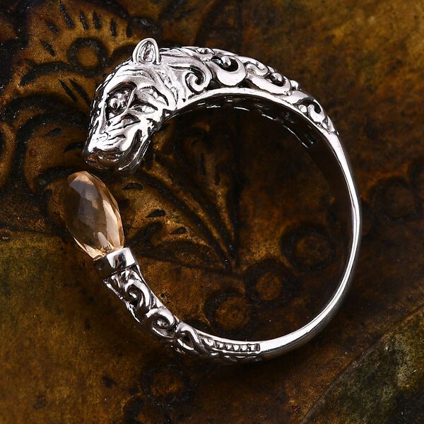 Royal Bali Kollektion - Citrin Ring - 1,70 ct. image number 2