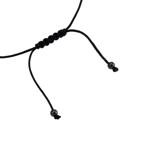 Opalite, Schwarzer Zirkonia Armband, Flexibles, Messing Schwarzes Rhodium image number 5