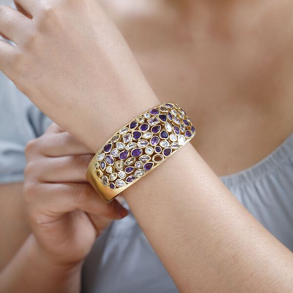 Multi-Edelstein-Armreif, 19cm - 19,03 ct. image number 3