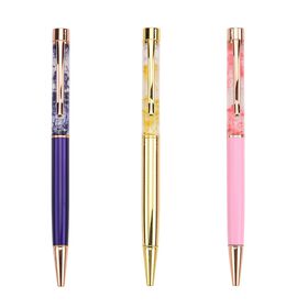 LIVMORE 3er-Set Kugelschreiber mit 3 blauen Tinten und Geschenkbox, Dunkelblau, babyrosa und gold, 14x1cm LIVMORE 3er-Set Kugelschreiber mit 3 blauen Tinten und Geschenkbox, Dunkelblau, babyrosa und gold, 14x1cm
