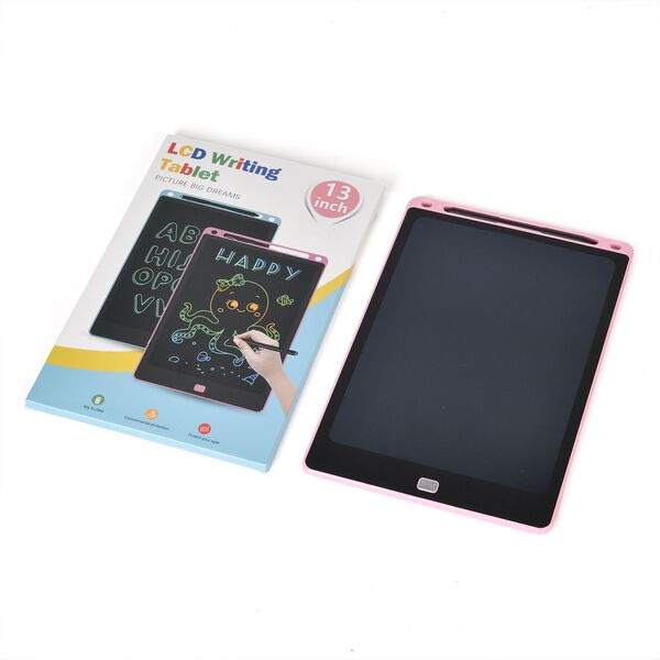 LCD Schreibtafel für Kinder, Spielzeug, rosa image number 9