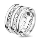 Royal Bali Kollektion- Ring im Stacking-Stil in 925 Silber image number 4