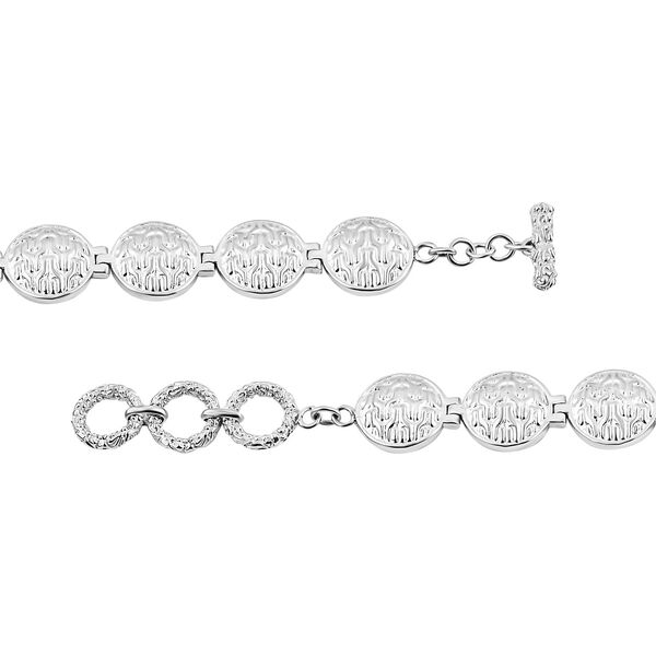 Royal Bali Kollektion- Gepr&auml;gtes M&uuml;nz-Armband image number 4