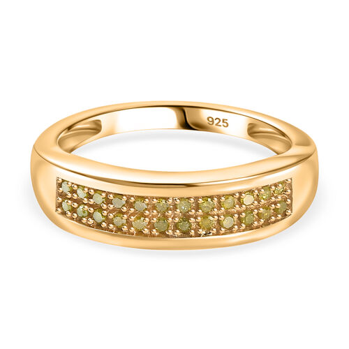 Gelber Diamant-Ring - 0,20 ct. image number 0