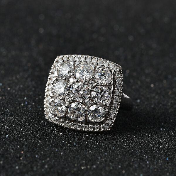 Moissanit Ring - 3,09 ct. image number 7