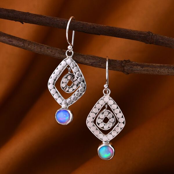 Royal Bali Kollektion- AA Natürliche, äthiopische Welo Opal-Ohrringe - 1,30 ct. image number 2