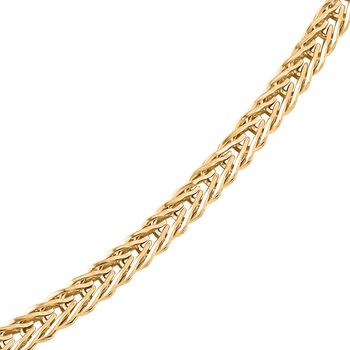 Spigakette, ca. 50 cm, 316L Edelstahl IP-Gelbbeschichtung ca. 9,00g