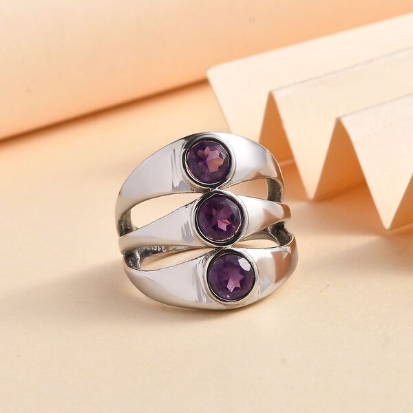 Afrikanischer Amethyst-Ring - 1,46 ct. image number 2