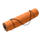 Rutschfeste Yogamatte, Größe 183x61x0,6 cm, Orange  image number 2