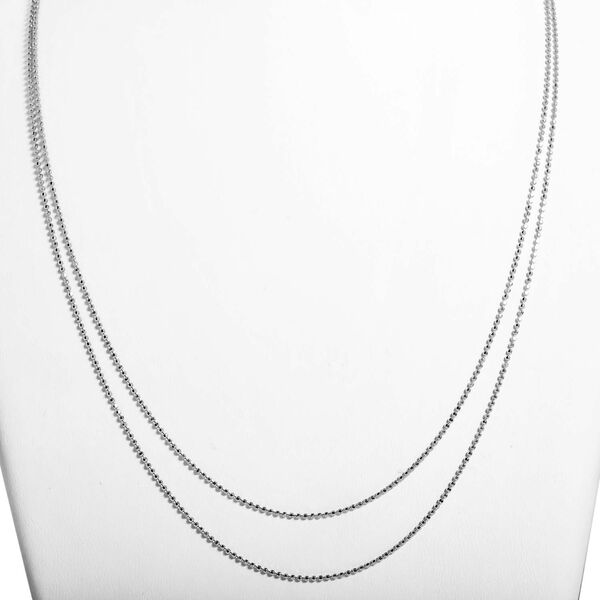 Italienische Kette, 925 Silber, ca. 150 cm ca. 6,50g image number 3