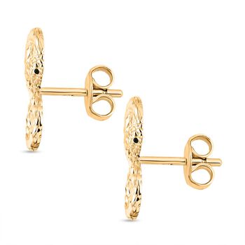 Royal Bali Kollektion - Ohrringe mit Schlangenmotiven in 375 Gold