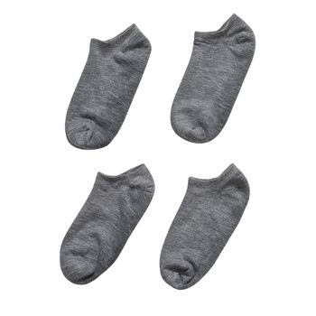 Silikon-Feuchtigkeitssocken f&uuml;r Fu&szlig;pflege mit Anti-Rutsch-Noppen, 21&times;9,5 cm, Grau