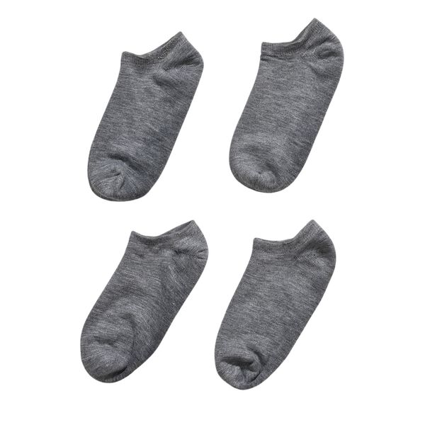 Paar Silikon-Feuchtigkeitssocken mit Anti-Rutsch-Noppen, ideal bei trockener und rissiger Haut, passend für Schuhgröße 36-41, Grau