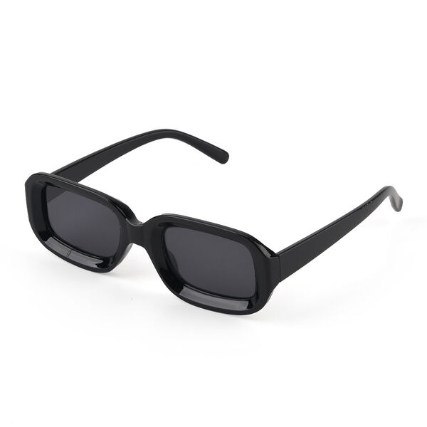 LA MAREY Sonnenbrille mit UV400 Schutz, polarisierte TAC-Gl&auml;ser, PC-Rahmen, 15 x 15 cm, Schwarz