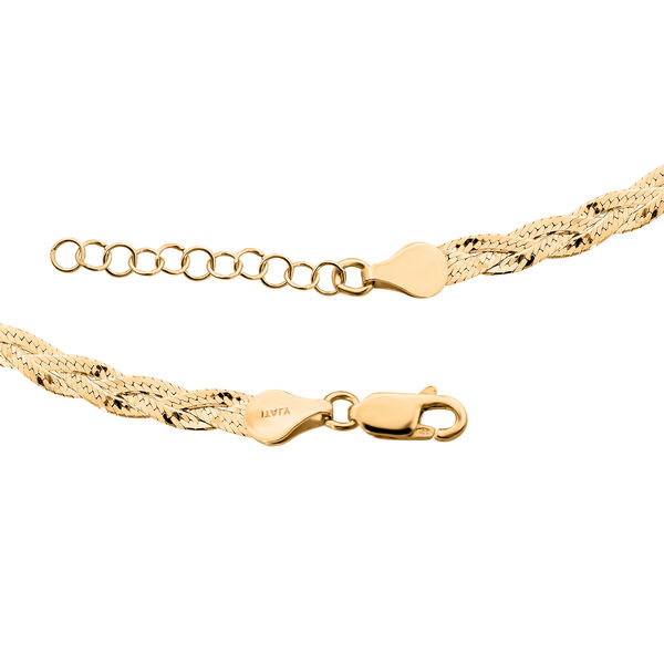 925 Silber vergoldet Armband ca. 18 cm ca. 3,35g image number 3