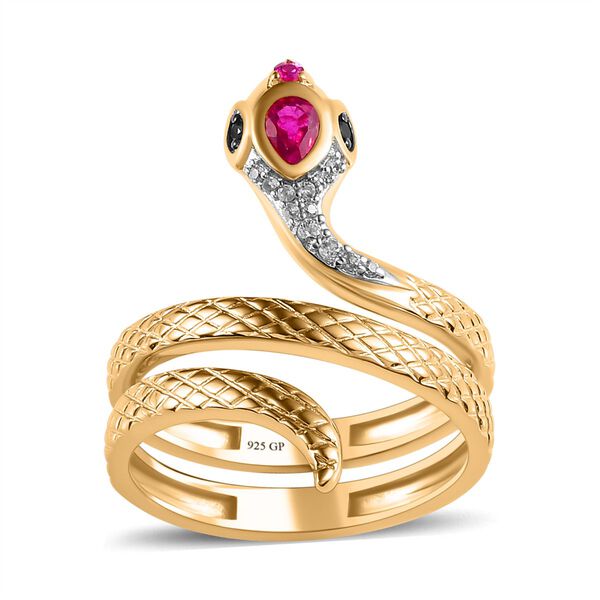 GP Italian Garden Kollektion - Afrikanischer Rubin und Multi-Edelstein-Ring - 0,39 ct. image number 4