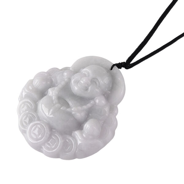 Flexible wei&szlig;e Jade Halskette - 230 ct. image number 3