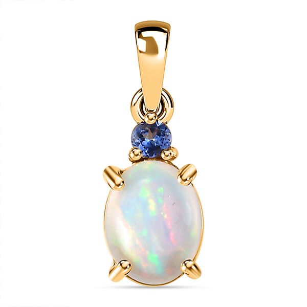AA äthiopisches Welo Opal und Tansanit-Schmuckset - 2,67 ct. image number 8