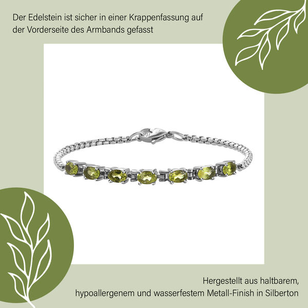 Subtiles Peridot-Armband image number 7
