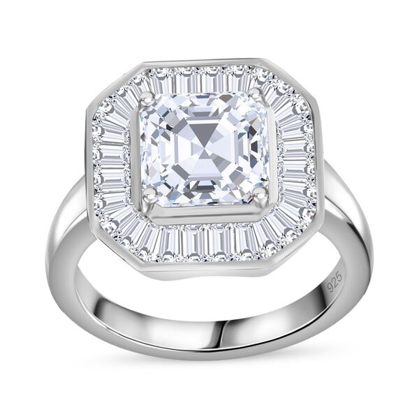 Moissanit Ring, ca. 3,51 ct image number 5