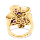 Lusaka Amethyst und Zirkon-Ring - 5,46 ct. image number 7