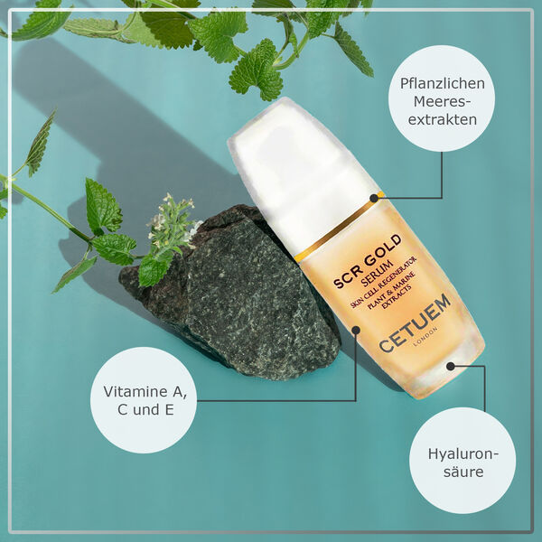 CETUEM: SCR Gold Anti-Aging und Regenerationsserum, 50ml image number 3