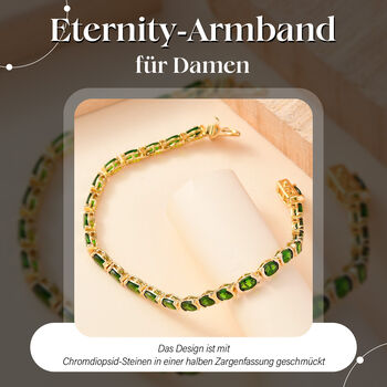 Nat&uuml;rliches Chromdiopsid-Armband