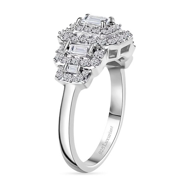 LUXURIANT SGL zertifizierter VS-EF Labor Diamant Ring - 1 ct. image number 4