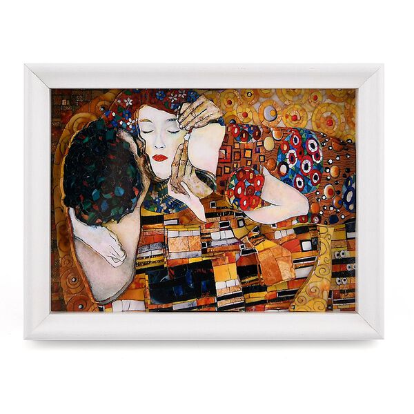 LIVMORE 3D DIY Bilderrahmen Bastelset K&uuml;nstleratelier Motiv 22 x 13 x 17 cm Gelb image number 3