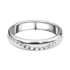 Lustro Stella - Weißer Zirkonia-Ring, 925 Silber (Größe 17.00) ca. 0,20 ct