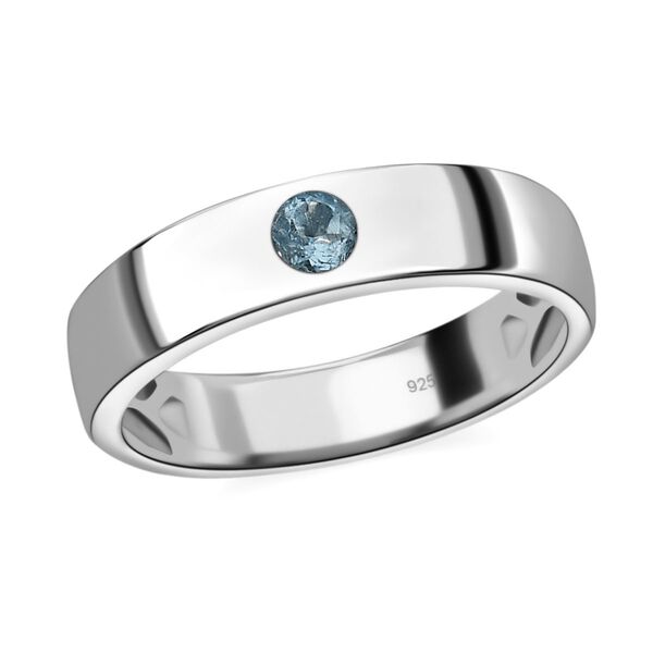 Santamaria Aquamarin Solit&auml;r Ring - 0,09 ct. image number 4