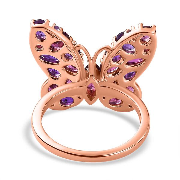 Rhodolith Granat Ring - 4,27 ct. image number 6