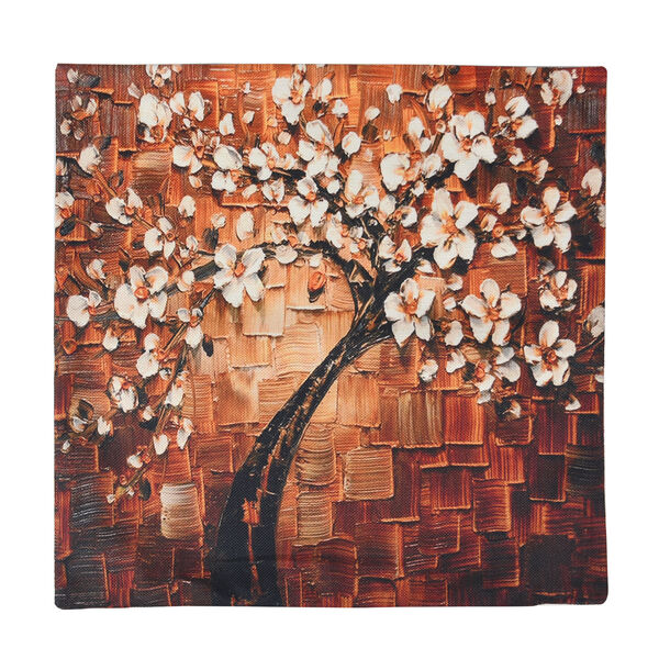 2er-Set bedruckte Kissenbez&uuml;ge, Gr&ouml;&szlig;e 45x45 cm, braun image number 4