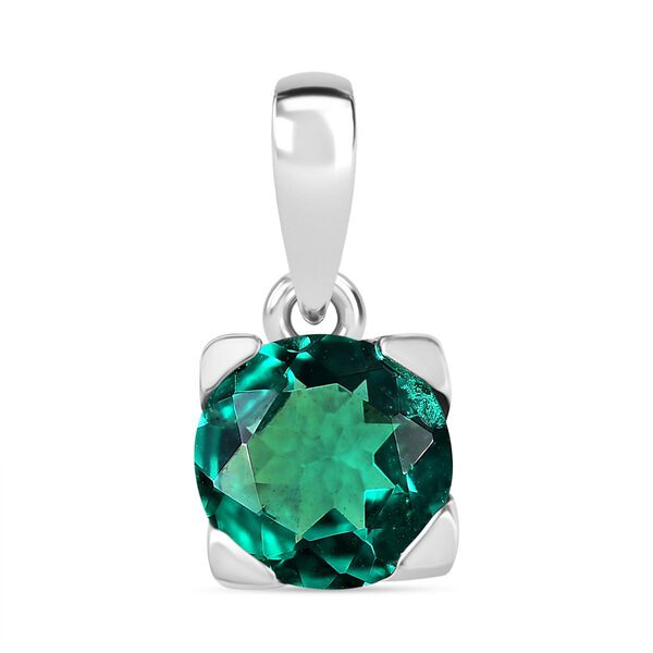 LUXURIANT AAA Labor kolumbianisches Smaragd Schmuckset, 925 Silber rhodiniert - 2,70 ct. image number 7