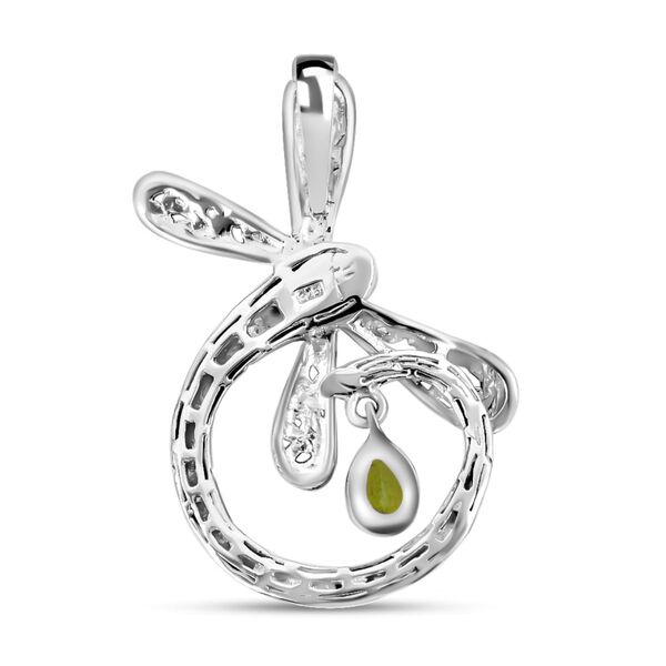 Royal Bali Kollektion - Natürlicher Peridot Anhänger, 0.72 Ct. image number 4