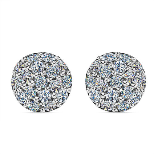 Moissanit Ohrringe - 0,44 ct. image number 0
