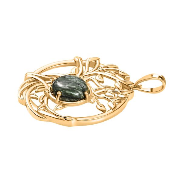 Sibirischer Seraphinit Anh&auml;nger - 3 ct. image number 4