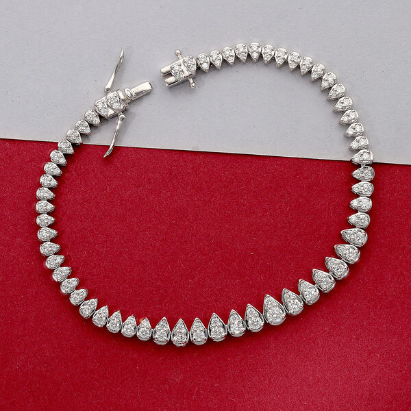 RHAPSODY - Diamant-Armband, IGI zertifiziert VS E-F, 19 cm - 3 ct. image number 2