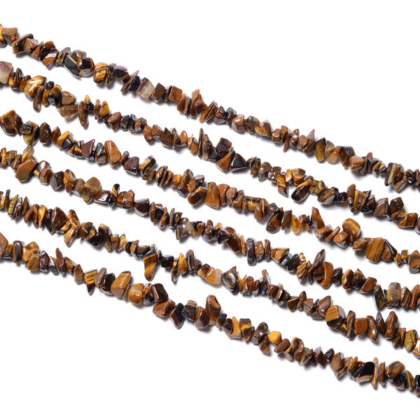 Tigerauge endlose Halskette ca. 255 cm ca. 1068,60 ct image number 2