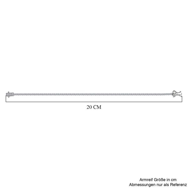 LUXURIANT SI Labor Diamant Armband, 19cm - 2 ct. image number 5