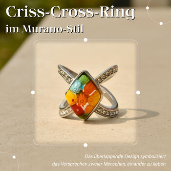 Ring im Murano-Stil