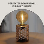 Vintage Edison Lampe aus Glas, Rosenholz image number 2