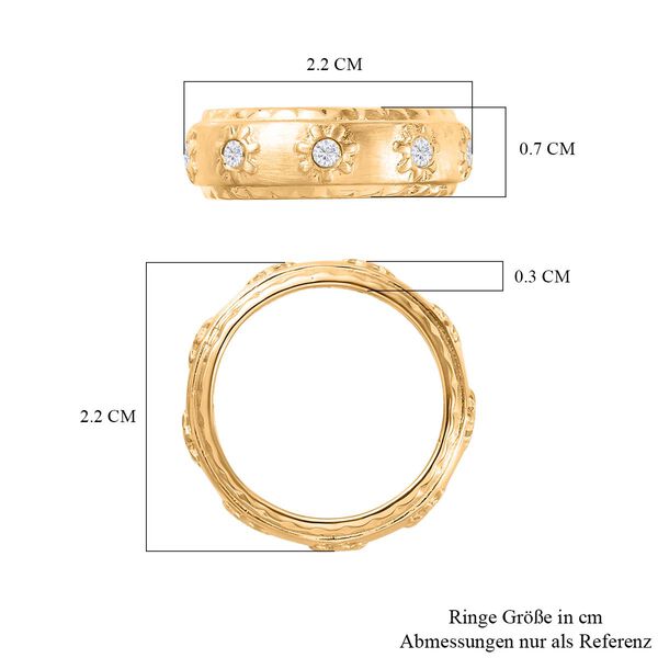 Moissanit Bandring- 0,27 ct. image number 6