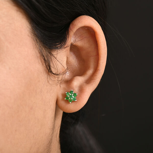 LUSTRO STELLA gr&uuml;ne Zirkonia Ohrringe image number 2