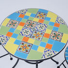 3er-Set Mosaik Tisch und 2 Stühle, Größe T: 60x60x70 cm, S: 39x44x90 cm, Mehrfarbig image number 5