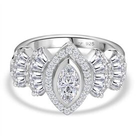 J Francis gefertigt mit SWAROVSKI- Swarovski Zirkonia Ring