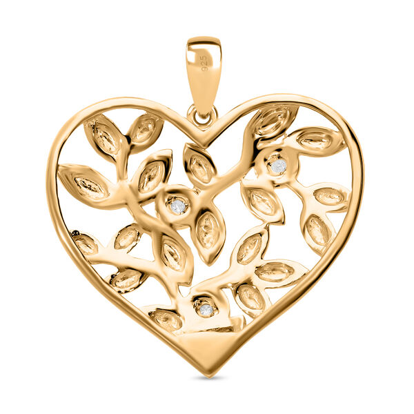 Herz Diamant Anh&auml;nger image number 2