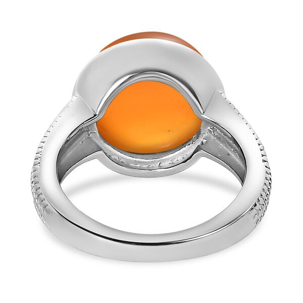 Orange Onyx Schmuckset  ca. 13,60 ct. image number 5