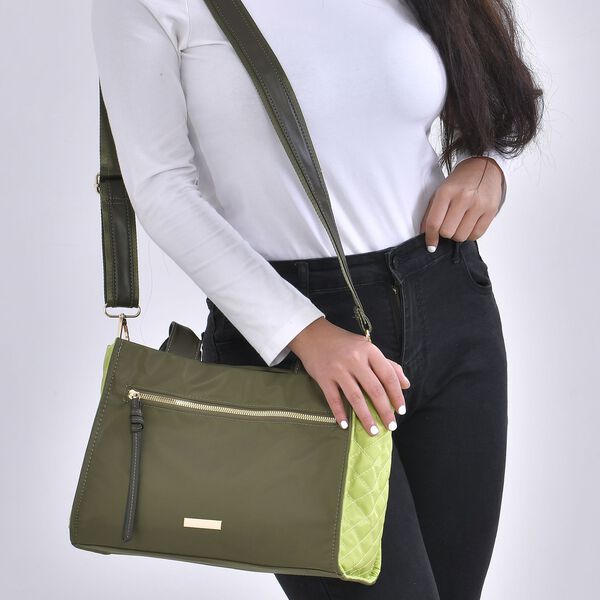 Wasserdichte Umh&auml;ngetasche, Olivgr&uuml;n image number 3