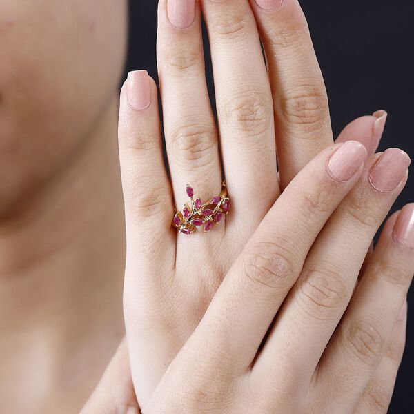 Afrikanischer Rubin-Ring - 1,23 ct. image number 3